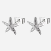 Kolczyki Sztyfty Gwiazda