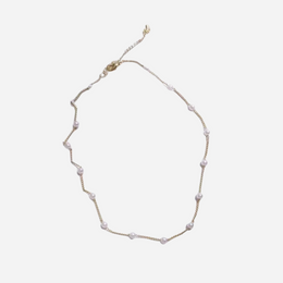 Naszyjnik Choker z Pereł