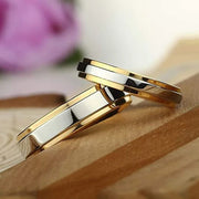 Pierścionki dla Par ze Stali Nierdzewnej – Luksusowy Design