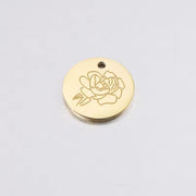 Naszyjnik z kwiatem urodzinowym