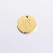 Naszyjnik z kwiatem urodzinowym