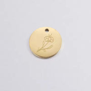 Naszyjnik z kwiatem urodzinowym