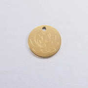 Naszyjnik z kwiatem urodzinowym