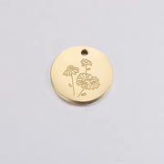 Naszyjnik z kwiatem urodzinowym